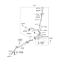 Diagram for Hyundai Accent Shift Knob - 43711-3X200-RY