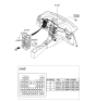 Diagram for 2014 Hyundai Accent Relay Block - 91950-1R510