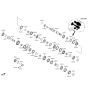 Diagram for 2022 Hyundai Accent Synchronizer Ring - 43374-26200
