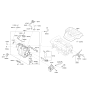 Diagram for 2011 Hyundai Accent PCV Hose - 26720-2B600