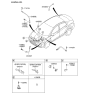 Diagram for 2013 Hyundai Accent Battery Cable - 91850-1R212