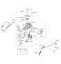 Diagram for 2011 Hyundai Accent Shift Indicator - 46750-1R100