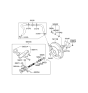 Diagram for 2014 Hyundai Accent Brake Booster - 59110-1R000