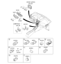 Diagram for 2012 Hyundai Accent Dimmer Switch - 94950-1R000-V2