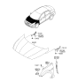 Diagram for 2011 Hyundai Accent Fender - 66321-1R300