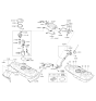 Diagram for 2014 Hyundai Accent Cabin Air Filter - 31453-1R000