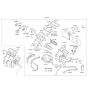 Diagram for 2012 Hyundai Accent Coolant Temperature Sensor - 97181-2S000