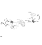 Diagram for Hyundai Ioniq 6 Oil Cooler Hose - 25421-GI600