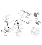 Diagram for 2023 Hyundai Genesis GV60 Fuse - 18790-00722