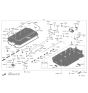 Diagram for 2023 Hyundai Ioniq 6 Battery Tray - 375F8-GI000