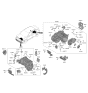 Diagram for 2022 Hyundai Ioniq 5 Oil Pump - 46120-18100