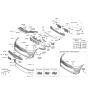 Diagram for 2011 Hyundai Genesis Ambient Temperature Sensor - 96985-3X000