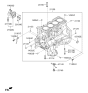 Diagram for 2008 Hyundai Genesis Coupe Crankshaft Seal - 21130-3C700