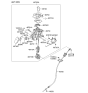 Diagram for 2012 Hyundai Genesis Coupe Shift Cable - 46790-2M000