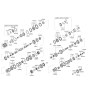 Diagram for Hyundai Synchronizer Ring - 43374-25500