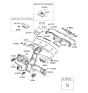 Diagram for Hyundai Genesis Coupe Air Bag - 84530-2M500