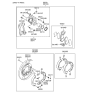 Diagram for 2013 Hyundai Genesis Coupe Brake Pad Set - 58302-2MA10