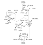 Diagram for Hyundai Genesis Coupe Axle Beam Mount - 55138-2M100