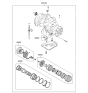 Diagram for 2010 Hyundai Genesis Coupe Automatic Transmission Overhaul Kit - 45010-4CE00