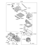 Diagram for 2010 Hyundai Tucson Power Transistor - 97179-2J000