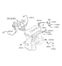 Diagram for 2011 Hyundai Genesis Coupe Oxygen Sensor - 39210-2C200