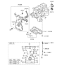 Diagram for Hyundai Genesis Coupe Timing Cover - 21350-2C100