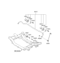 Diagram for 2011 Hyundai Genesis Coupe Sway Bar Link - 54830-2M001