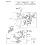 Diagram for Hyundai Genesis Coupe Seat Cover - 88260-2M000-MAB