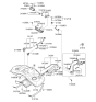 Diagram for 2010 Hyundai Genesis Coupe Fuel Tank - 31150-2M500