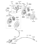 Diagram for 2010 Hyundai Genesis Coupe Wheel Bearing - 52730-2M000