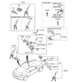 Diagram for 2009 Hyundai Veracruz Car Key - 81996-2B000