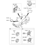 Diagram for 2008 Hyundai Veracruz Car Speakers - 96330-3J200