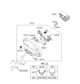 Diagram for 2009 Hyundai Genesis Coupe Cruise Control Switch - 96770-2M000-S4