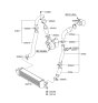 Diagram for Hyundai Genesis Coupe Intercooler - 28271-2C000