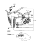 Diagram for Hyundai Excel Fuse Box - 91810-24A00