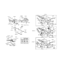 Diagram for 1991 Hyundai Excel Light Socket - 97324-24010