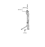 Diagram for 1990 Hyundai Excel Antenna - 96230-24000