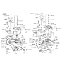 Diagram for Hyundai Excel Shift Indicator - 43770-24755