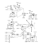 Diagram for Hyundai Excel Engine Mount Bracket - 21868-24010