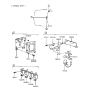 Diagram for 1990 Hyundai Excel Engine Control Module - 39110-24565