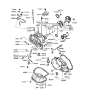 Diagram for Hyundai Excel Motor And Transmission Mount - 45210-36502