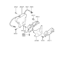 Diagram for 1991 Hyundai Excel Exhaust Heat Shield - 28526-24570