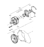 Diagram for 1998 Hyundai Accent Torque Converter - 45100-36220