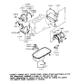 Diagram for 1991 Hyundai Excel Timing Cover - 21360-24591