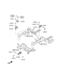 Diagram for 2012 Hyundai Elantra Motor And Transmission Mount - 21830-3X200