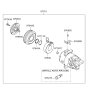 Diagram for 2011 Hyundai Elantra A/C Clutch - 97641-3X600