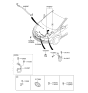 Diagram for Hyundai Elantra Battery Cable - 91850-3X161