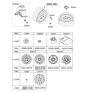 Diagram for 2017 Hyundai Tucson TPMS Sensor - 52936-3X000