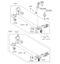 Diagram for Hyundai Elantra Axle Beam - 55100-3X000