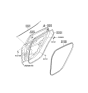 Diagram for 2014 Hyundai Elantra Door Seal - 83110-3X000